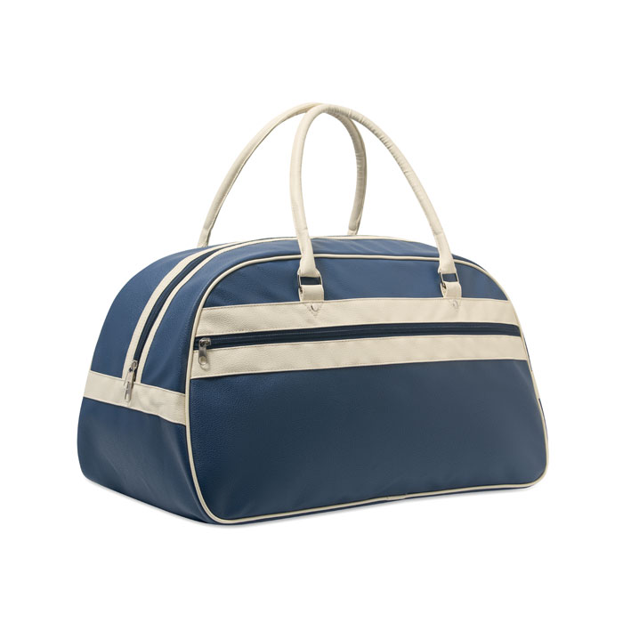NOSTALGIC - PU sporttas - Blauw