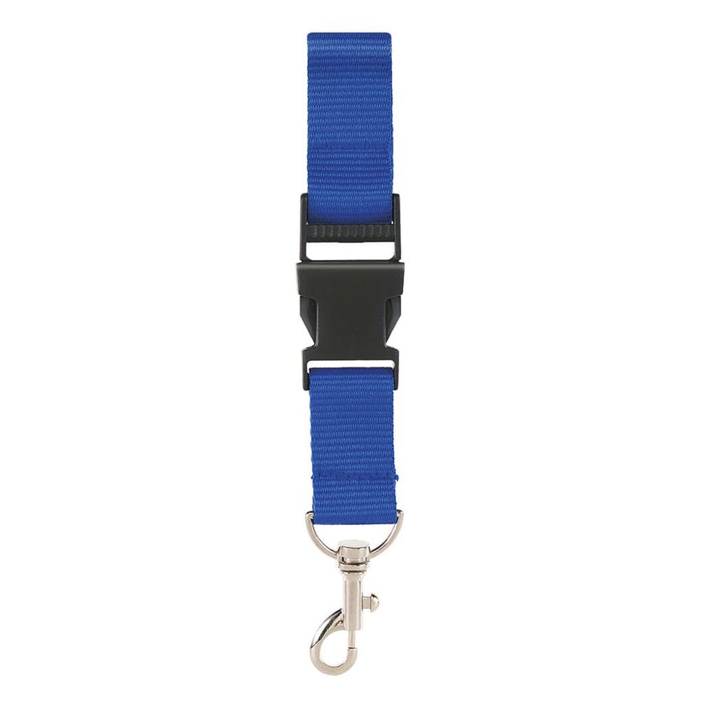 Neklint 2,5 cm met safetybreak - Kobaltblauw (PMS 286c) / Kobaltblauw