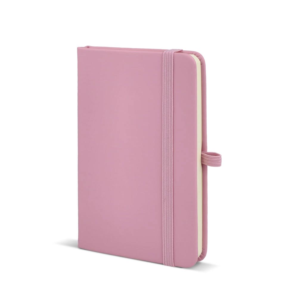 PU-Notitieboekje Sora A6 - Pastel rose