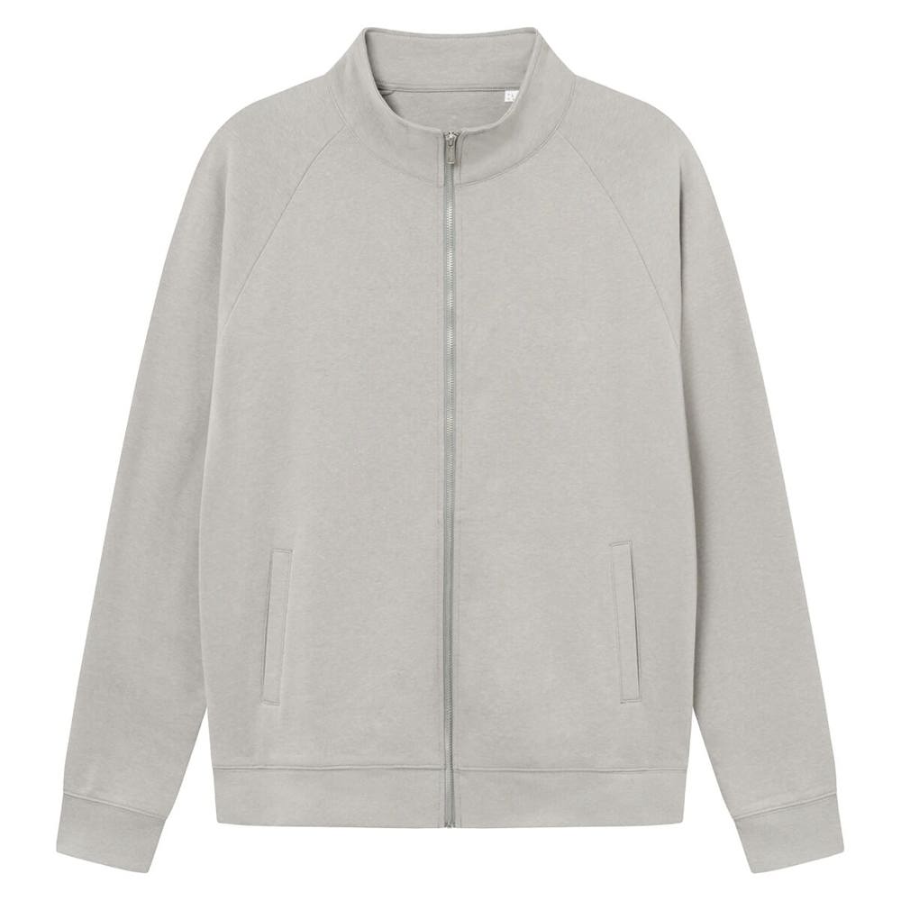 Brickstone unisex full-zip sweater, 280 gr/m² - Grijs (PMS Cool Grey 8C) / Grijs