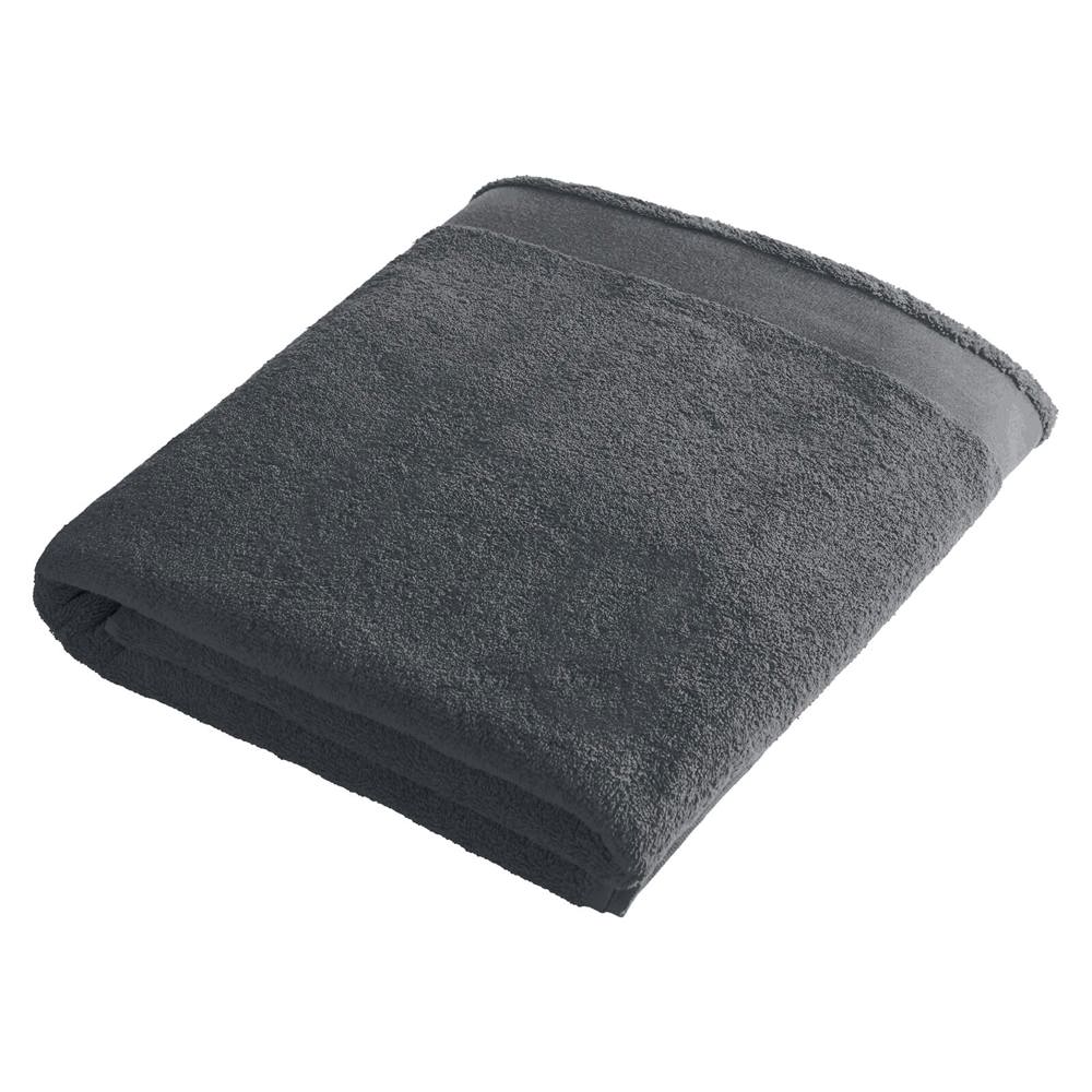 Sophie Muval strandhanddoek 180x100 cm, 450 gr/m² - Donkergrijs (PMS Cool Grey 11c) / Donkergrijs