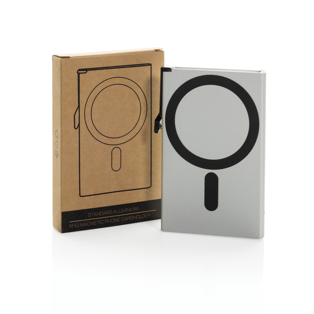 Standard aluminium RFID magnetic telefoon kaarthouder