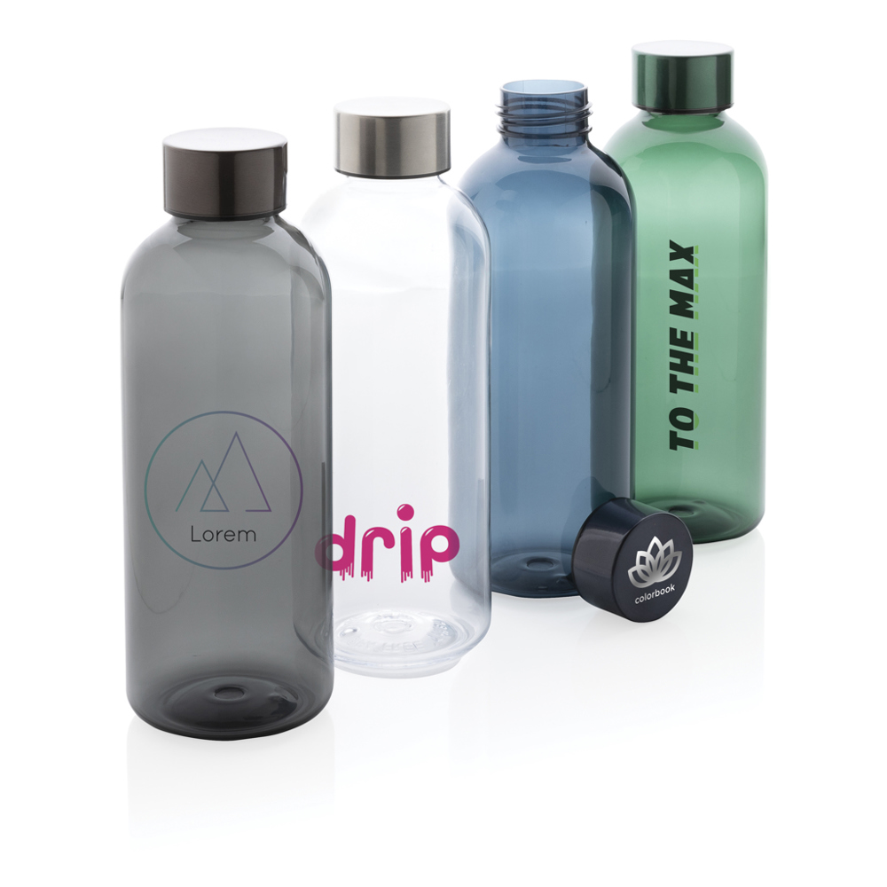 Lekvrije waterfles met metallic dop