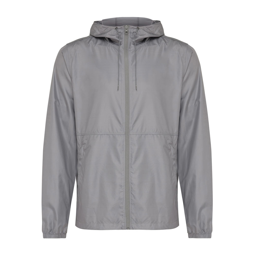 IQONIQ Logan gerecycled polyester lichtgewicht jas - zilvergrijs (± PMS 17-4405 TCX)