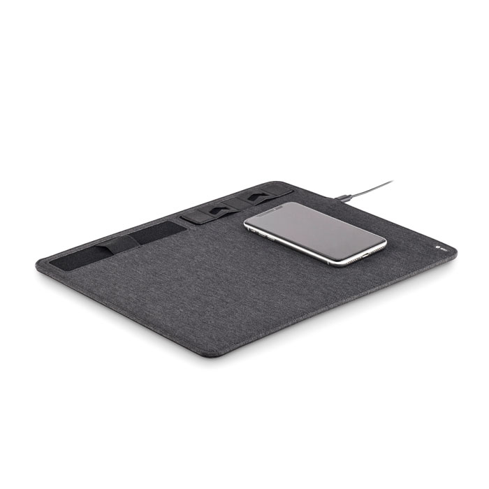 SUPERPAD - RPET muismat 15W oplader