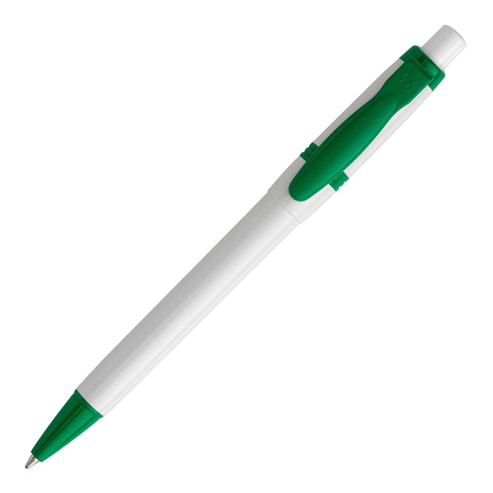 Balpen Olly hardcolour - Wit / Lichtgroen