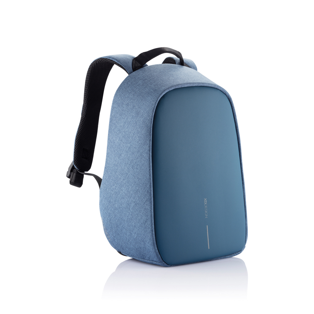Bobby Hero Small, anti-diefstal rugzak - lichtblauw, zwart (± PMS 7454/ ± PMS Black)