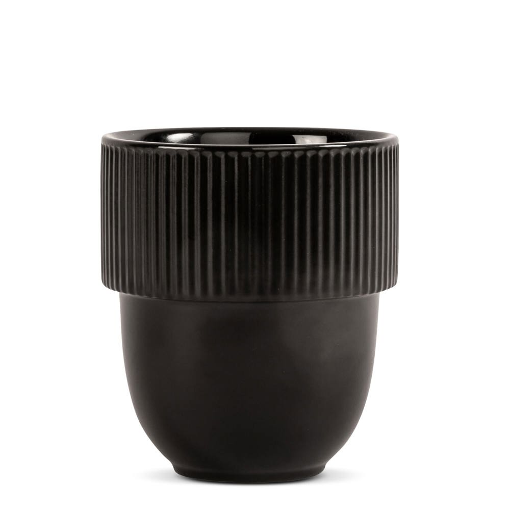 Sagaform Inka beker 270ml - zwart
