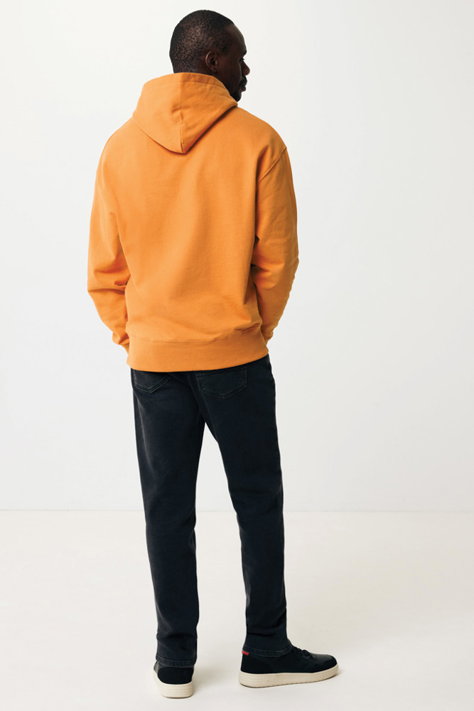 IQONIQ Yoho gerecycled katoen relaxed hoodie