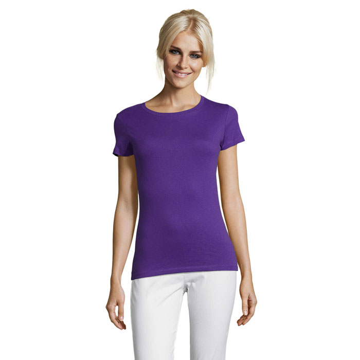 REGENT WOMEN - REGENT dames t-shirt 150g - Donker Paars