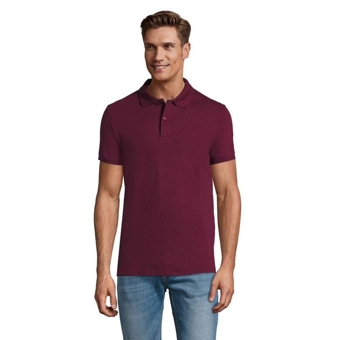 PERFECT MEN - PERFECT HEREN Polo 180g - Burgundy