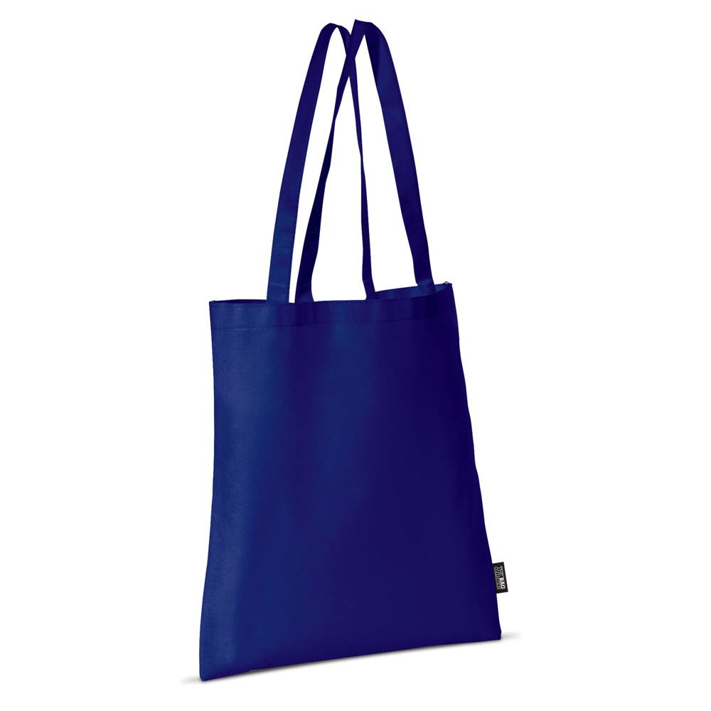 Schoudertas non-woven 75g/m² - Donkerblauw