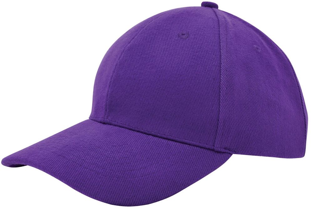 Heavy brushed cap - Paars (PMS 268c) / Paars