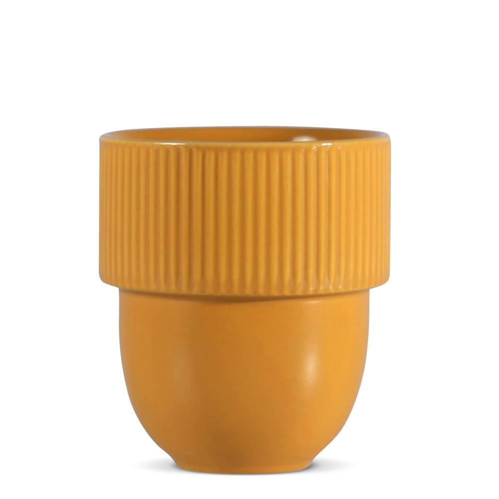 Sagaform Inka beker 270ml - geel