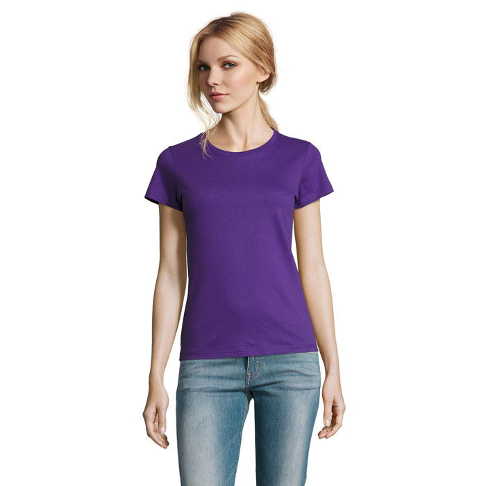 IMPERIAL WOMEN - IMPERIAL DAMES T-Shirt 190g - Donker Paars