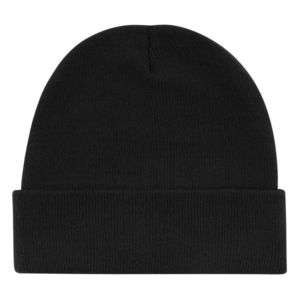 Gebreide muts 100% rPET - Zwart (Black) / Zwart