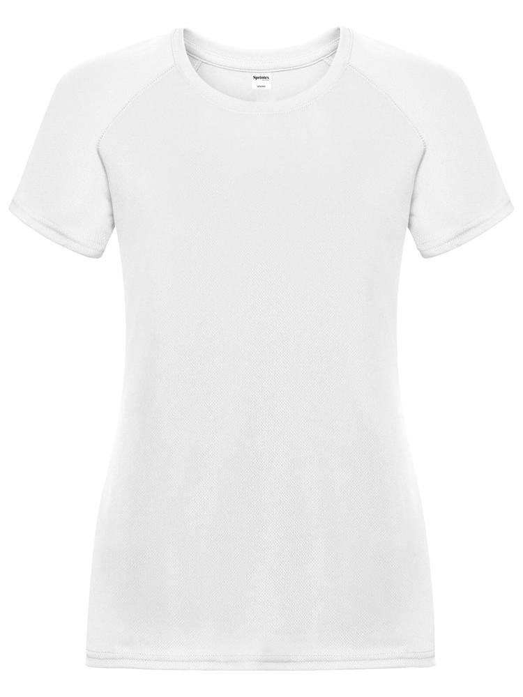 SP Run dames sportshirt, 140 g/m² - Wit