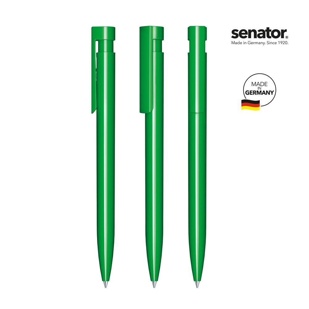 senator® Liberty Polished retractable pen - groen 347