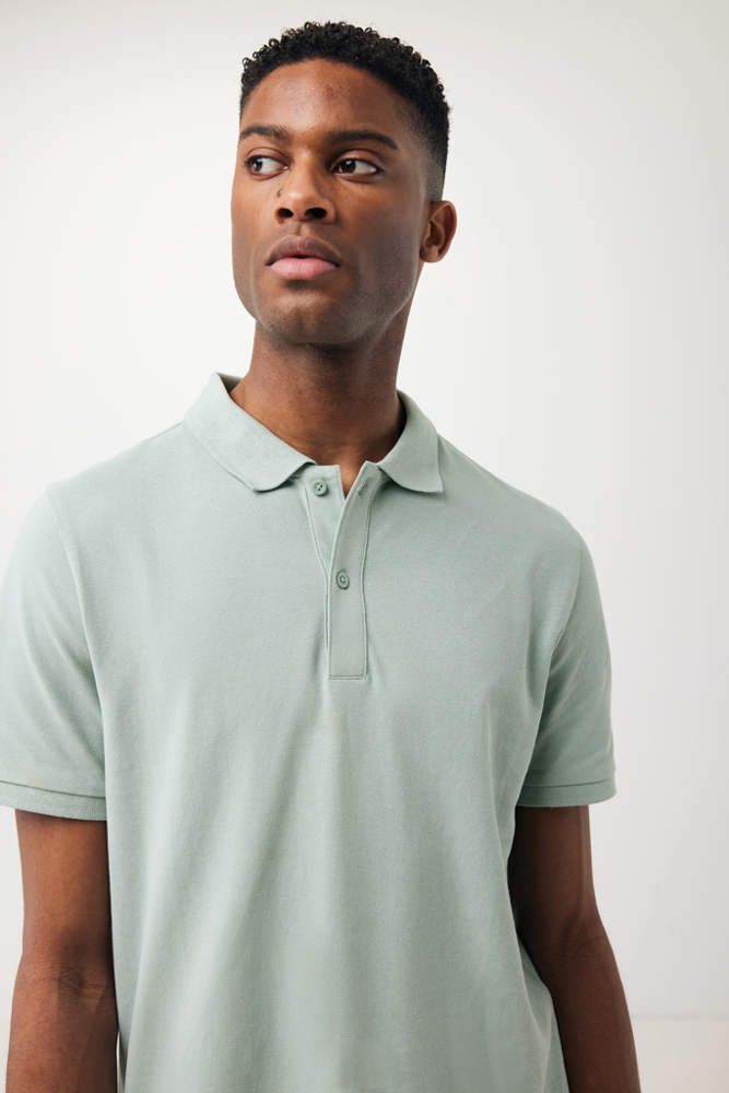 IQONIQ Yosemite gerecycled katoen pique polo