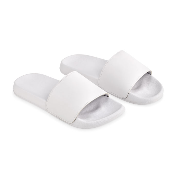 KOLAM - Slippers anti-slip maat 38/39 - Wit