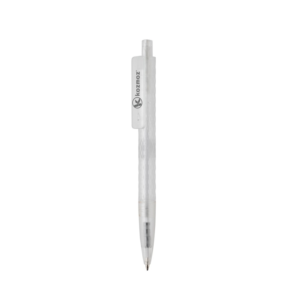 X3 GRS gerecycled PC plastic pen frosted