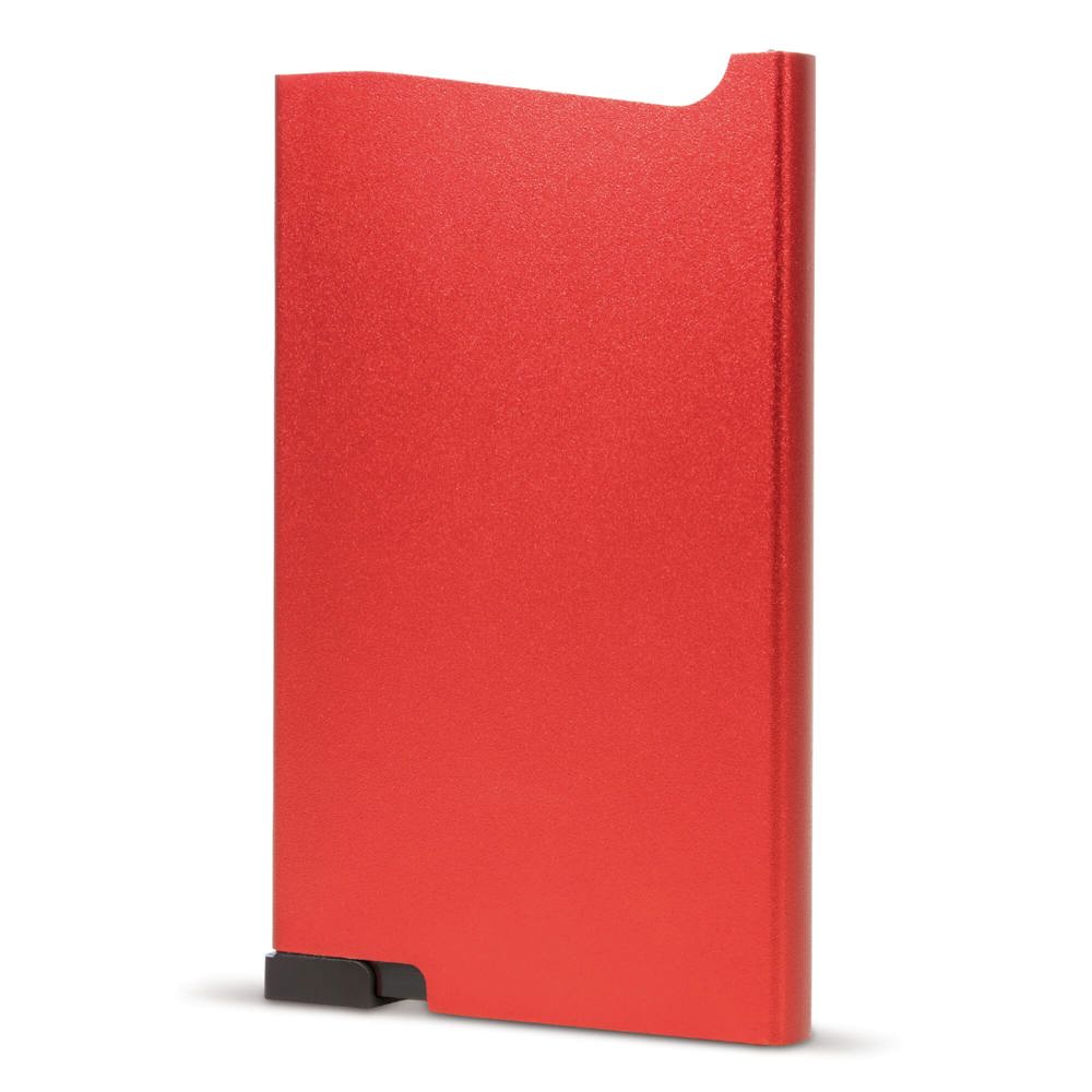 RFID aluminium bankpashouder - Rood