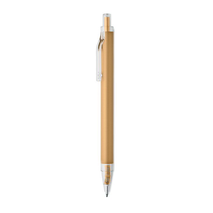 NOSTA - Gerecyclede aluminium balpen - Mat Goudkleurig