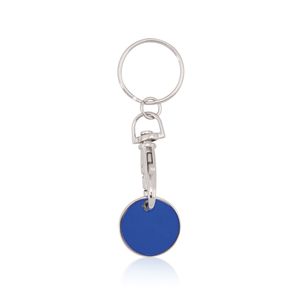 Munt-Sleutelhanger Euromarket - AZUL