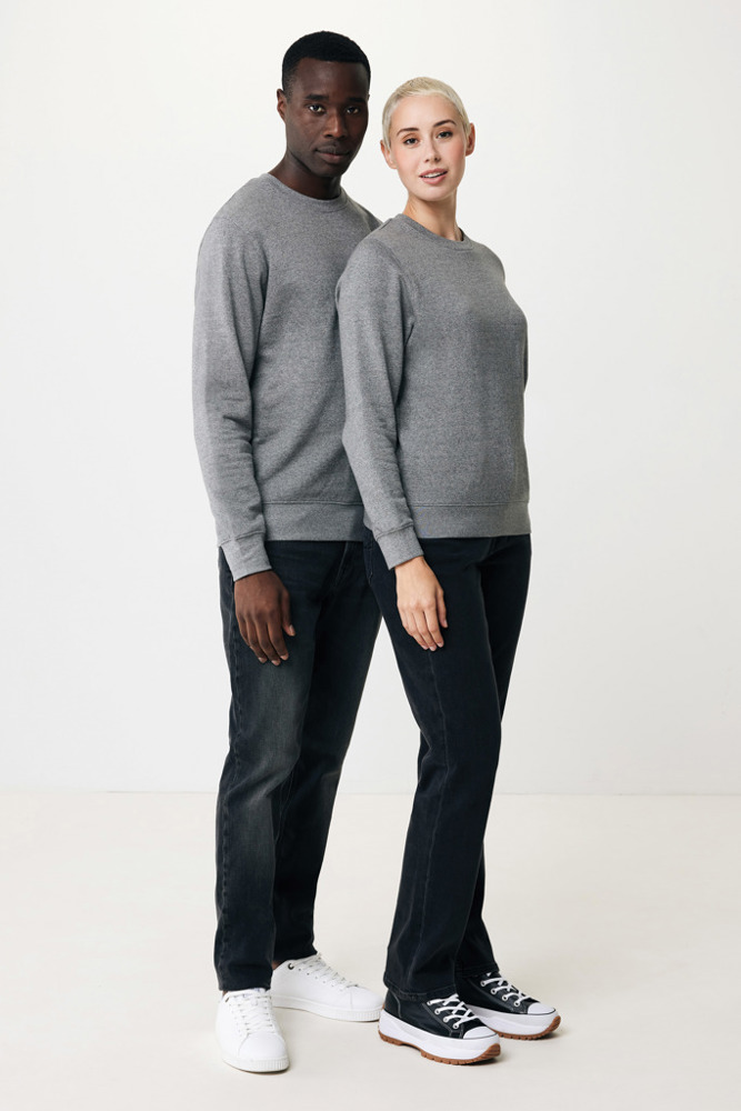 IQONIQ Etosha lichtgewicht gerecycled katoen sweater
