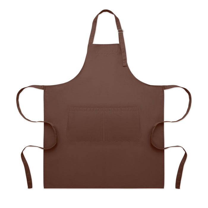 GALA - Verstelbaar keukenschort - Chocolade