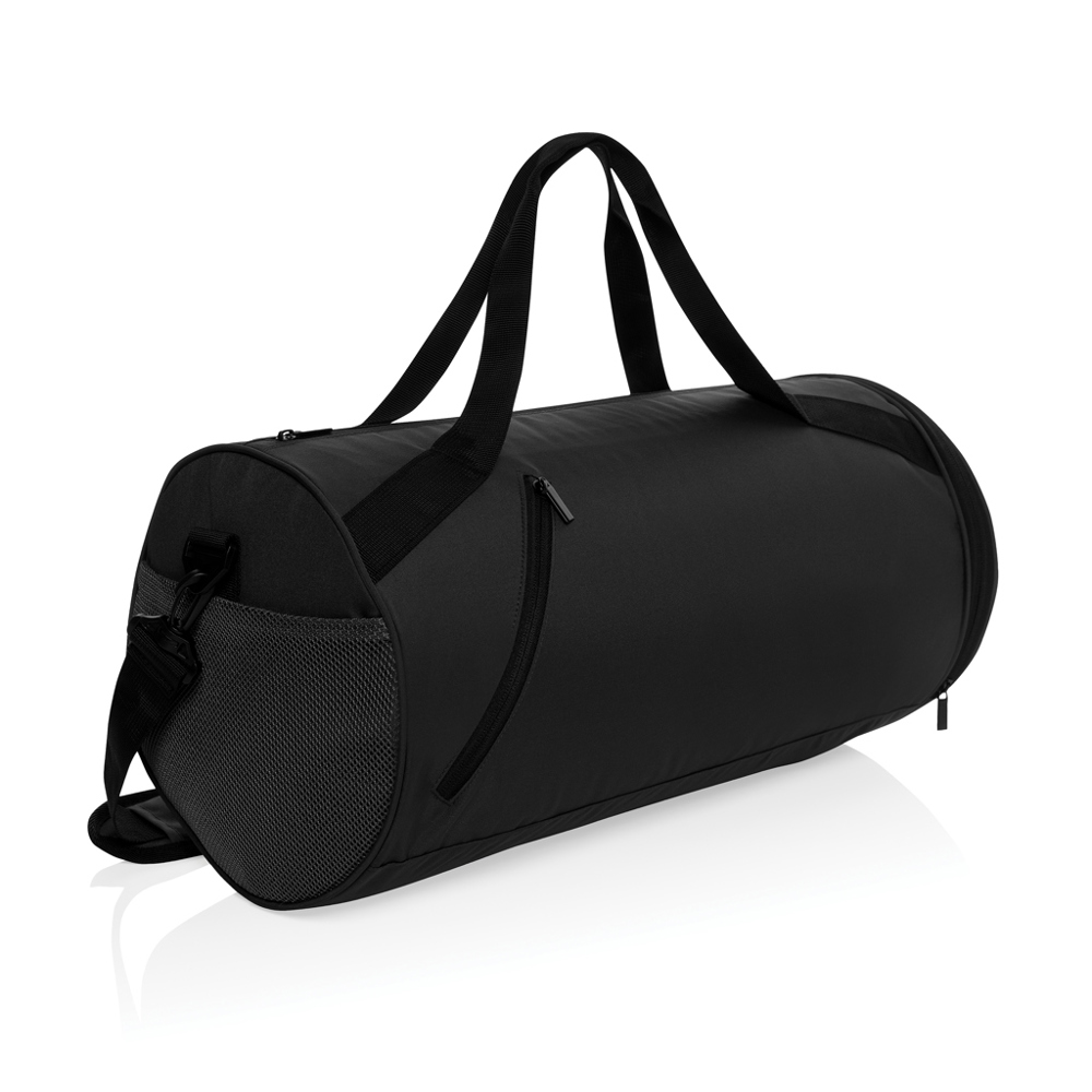 Aware™ RPET True sporttas - zwart (± PMS Black)