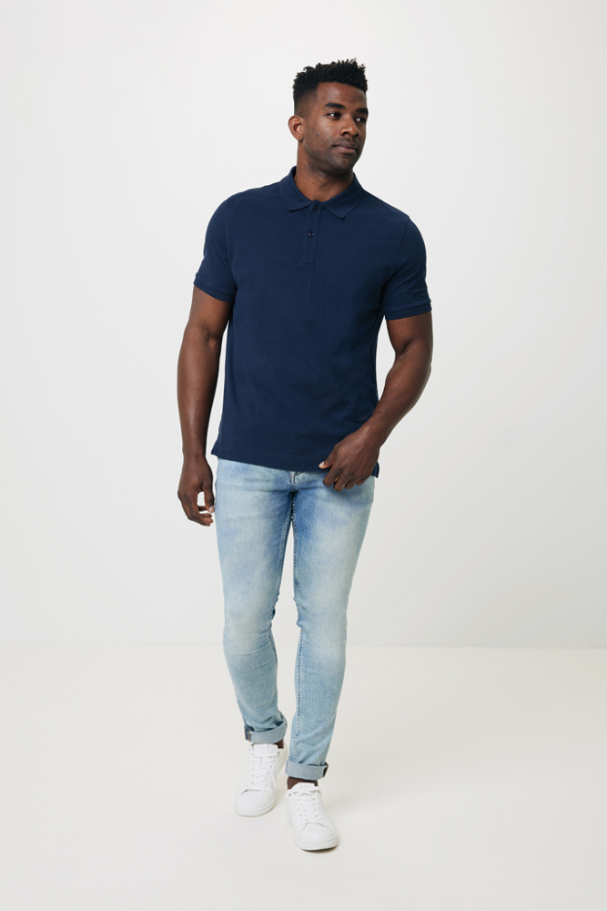 IQONIQ Yosemite gerecycled katoen pique polo