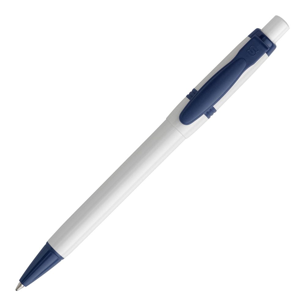Balpen Olly hardcolour - Wit / Donkerblauw