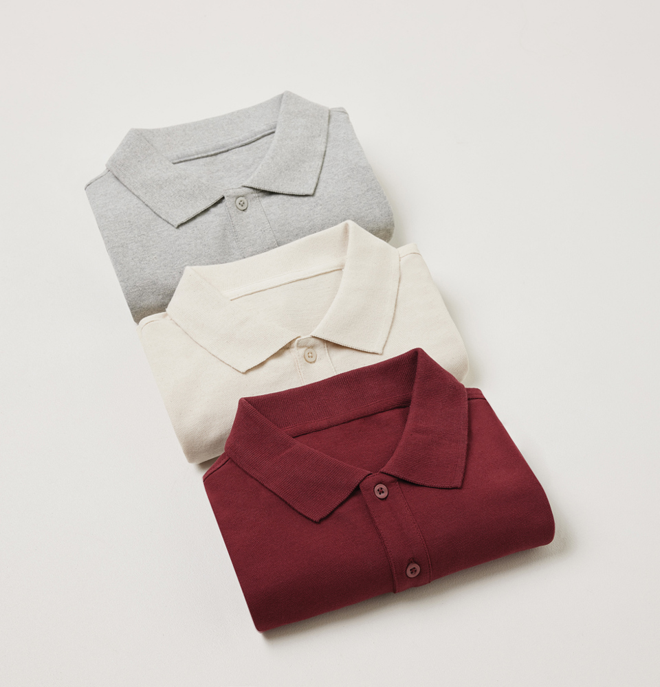IQONIQ Yosemite gerecycled katoen pique polo