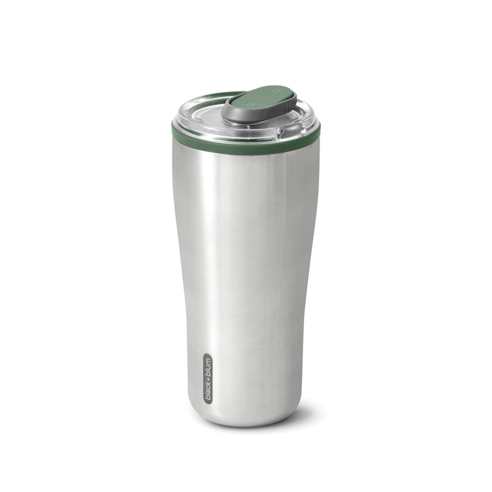Black+Blum geïsoleerde reisbeker 600 ml - olijfgroen (± PMS 357)
