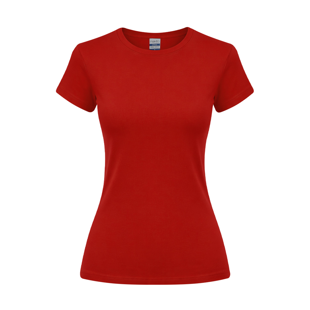 Dames Kleuren T-Shirt Epika - ROJ