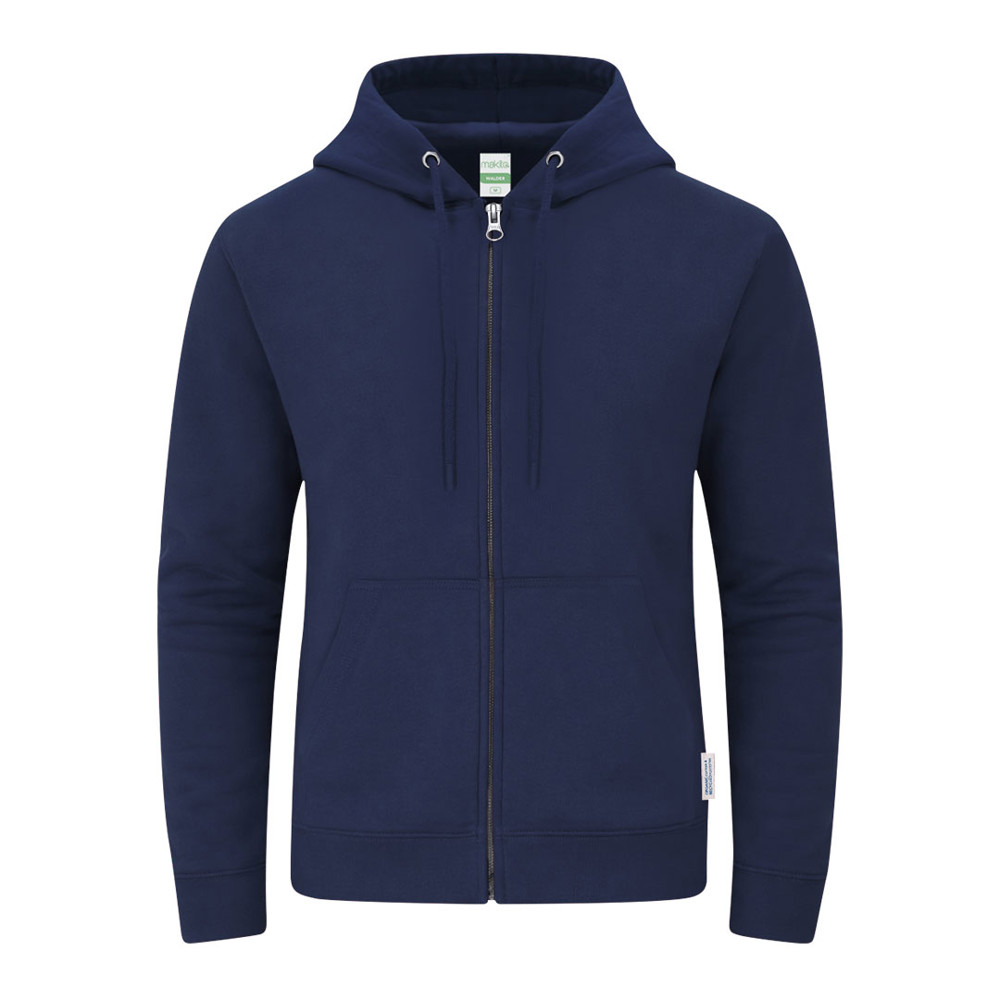 Volwassene Hooded + Rits Sweatshirt Walder - MAR