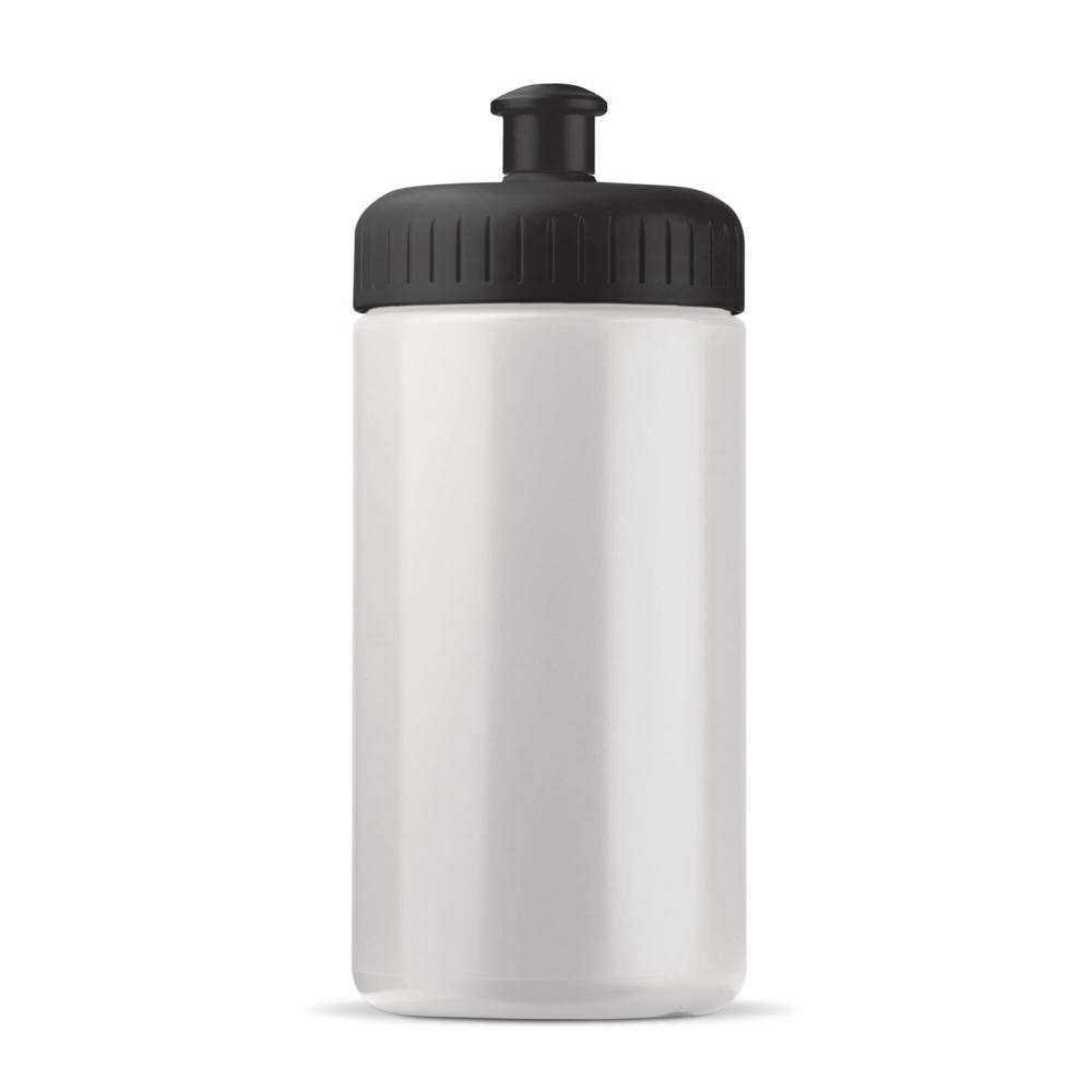 Sportbidon Bio basis 500ml basic - Wit / Zwart