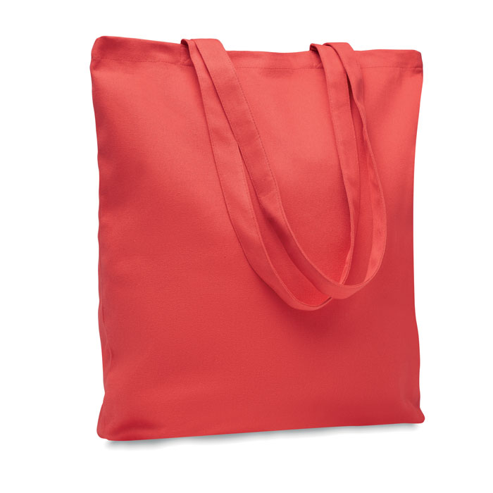 RASSA COLOURED - Stevige canvas boodschappentas - Rood