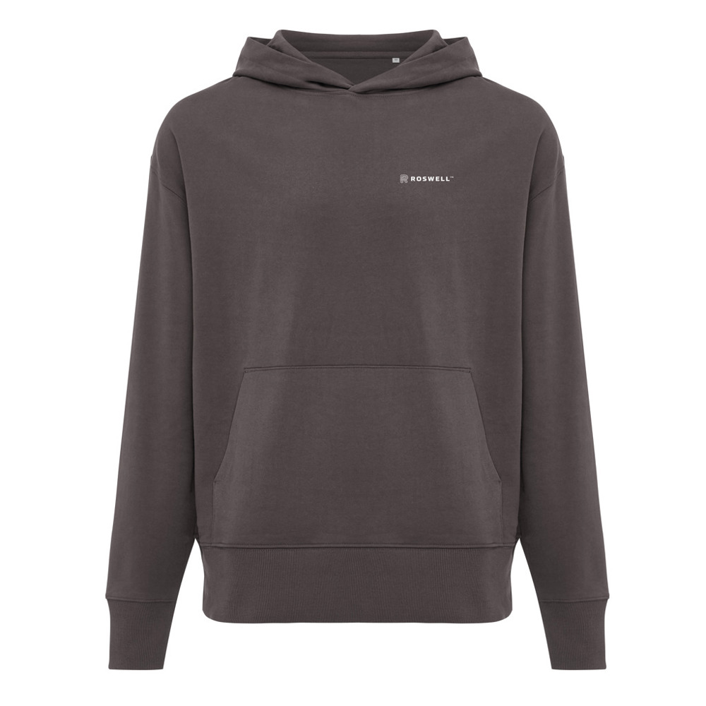 IQONIQ Yoho gerecycled katoen relaxed hoodie