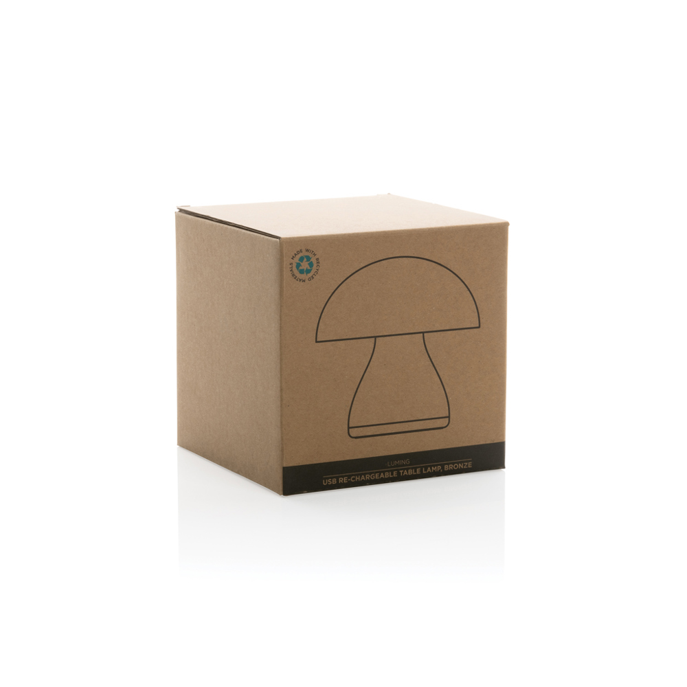 Luming RCS gerecycled plastic USB-oplaadbare tafellamp