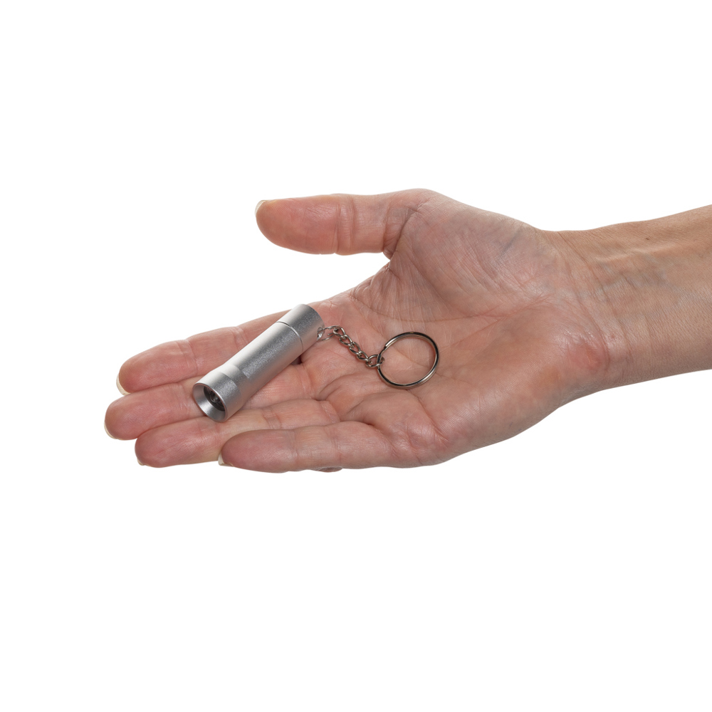 Flash RCS gerecycled aluminium sleutelhanger zaklamp