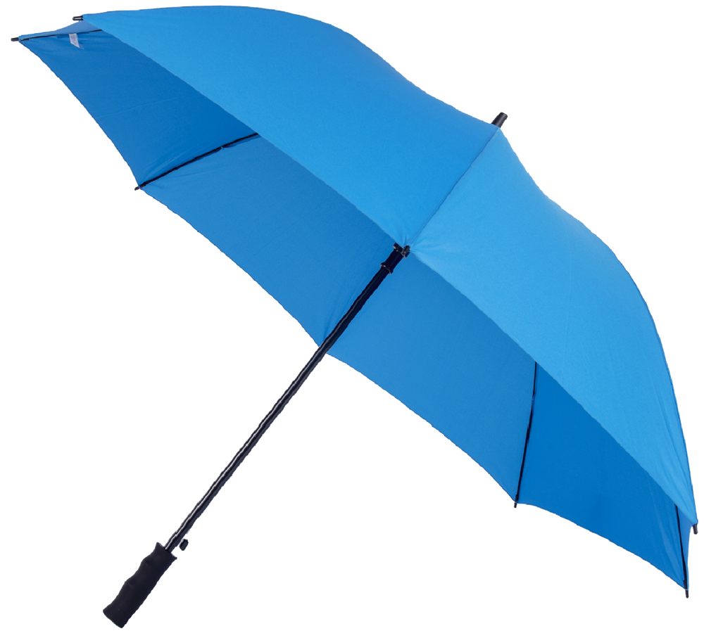 FALCONE - Golfparaplu - Automaat - Windproof - 120 cm - Licht blauw (± PMS PROCESS BLUE C)