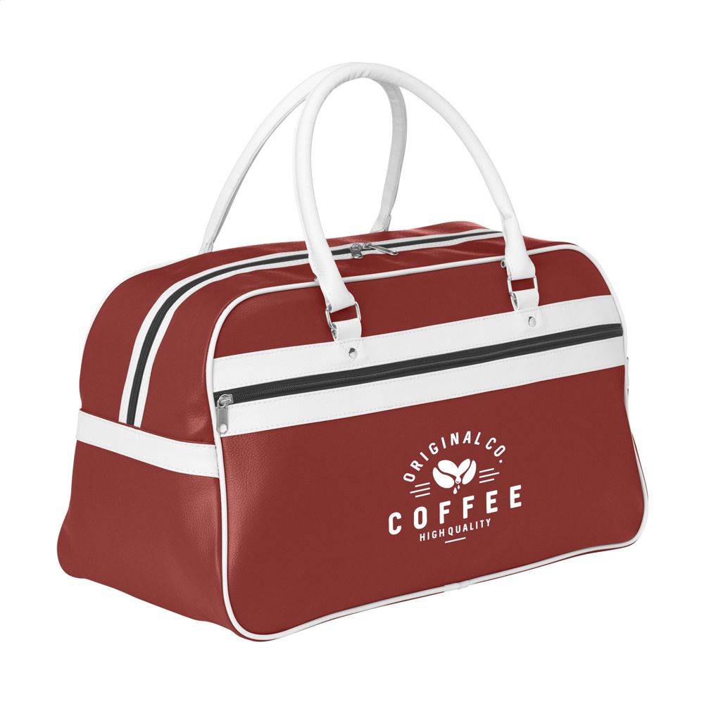 RetroSport sporttas - Rood/Wit
