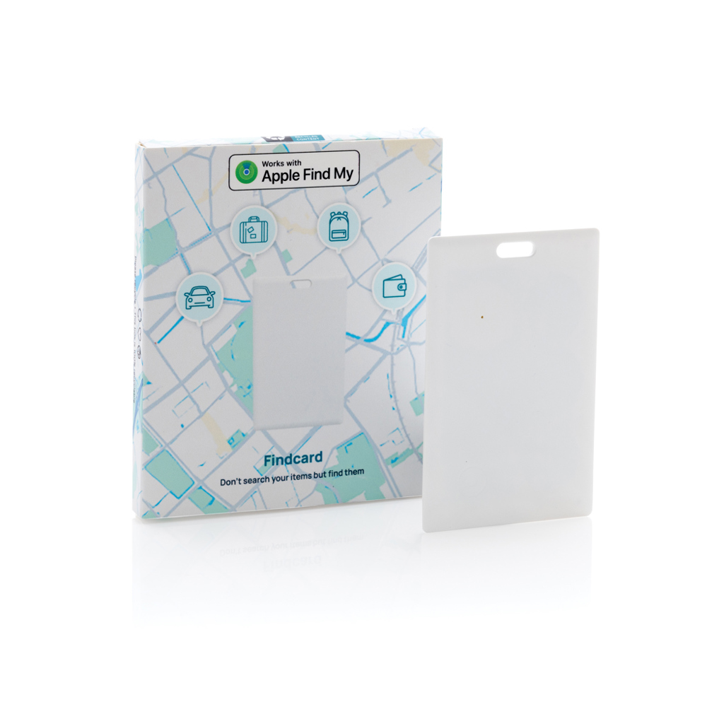 Findcard RCS rplastic kaart met wereldwijd lokaliseren