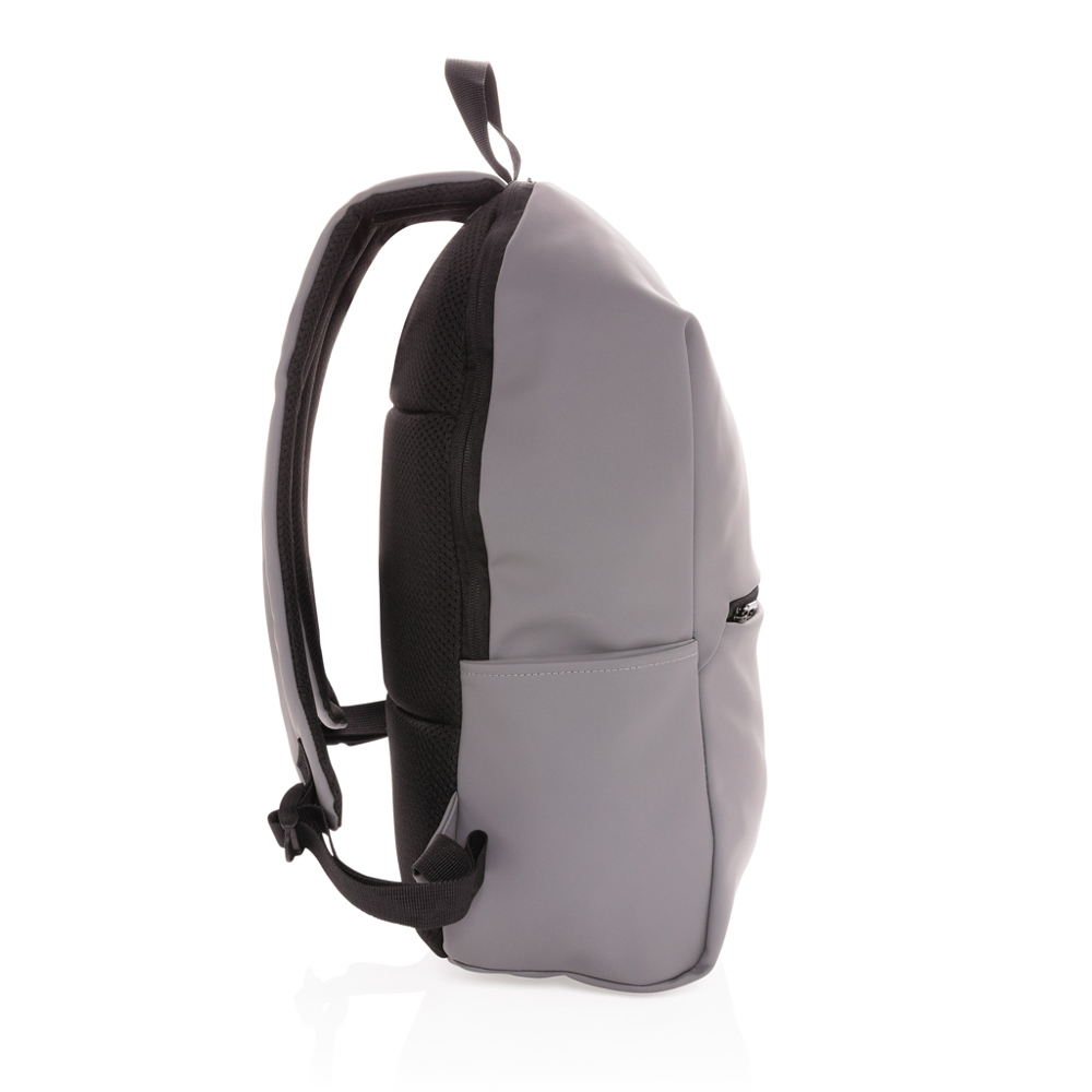 Smooth PU 15.6" laptop rugzak PVC-vrij