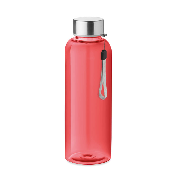 UTAH - Drinkfles 500 ml - Transparant Rood