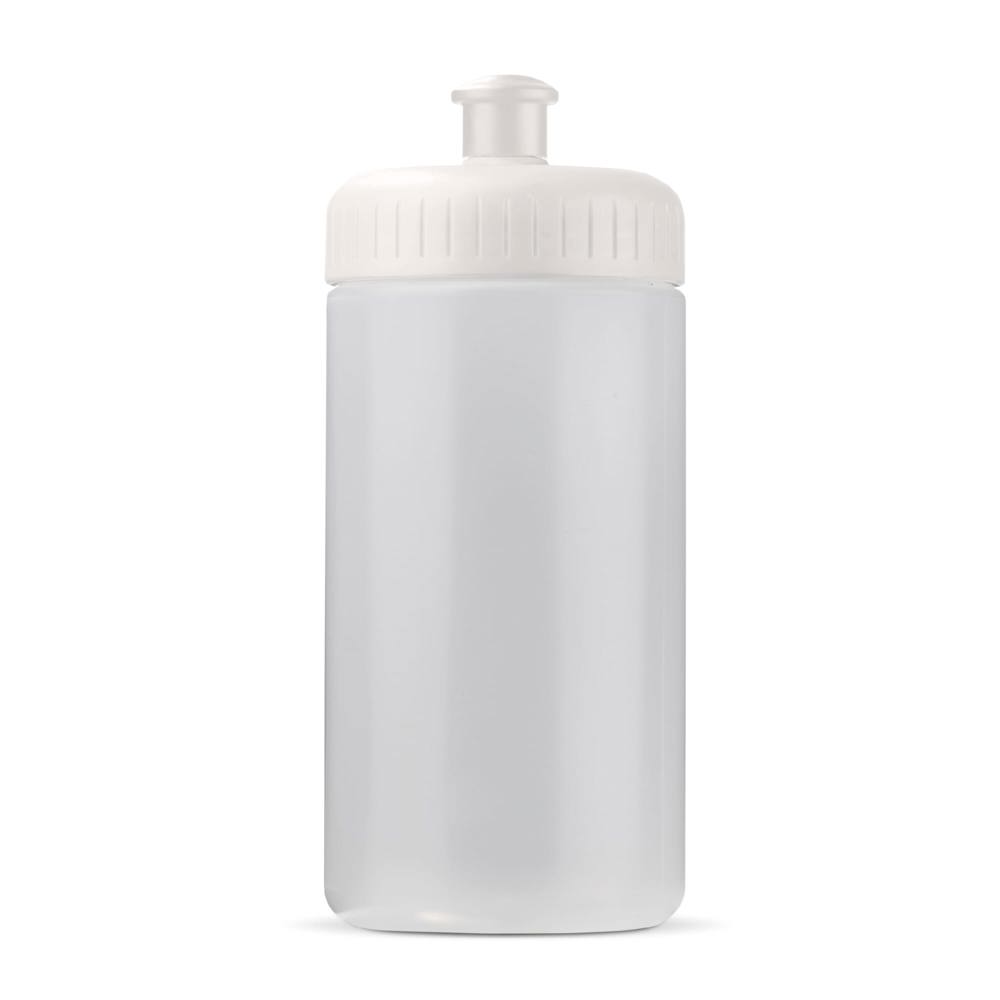 Sportbidon Bio basis 500ml basic - Transparant / Wit