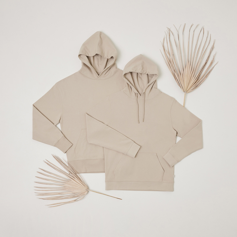 IQONIQ Yoho gerecycled katoen relaxed hoodie