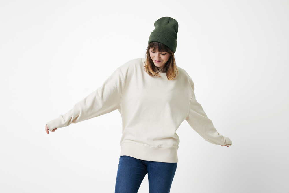 IQONIQ Kruger gerecycled katoen relaxed sweater